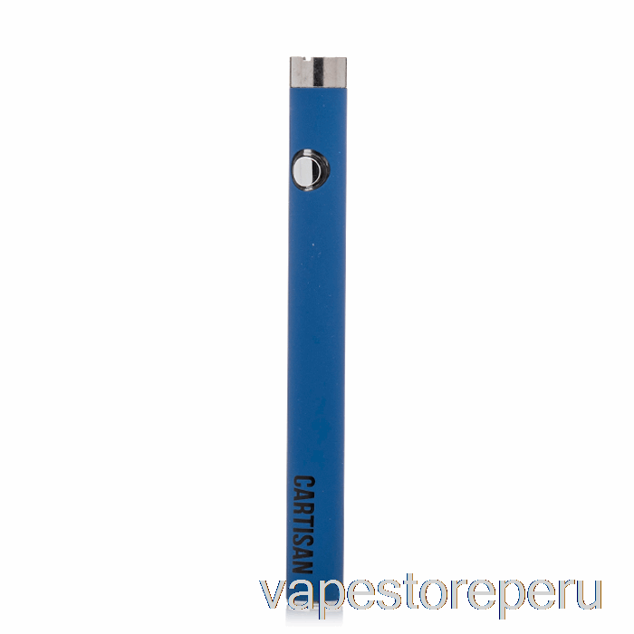 Vape Smoke Cartisan Botón Delgado 280 510 Batería Azul